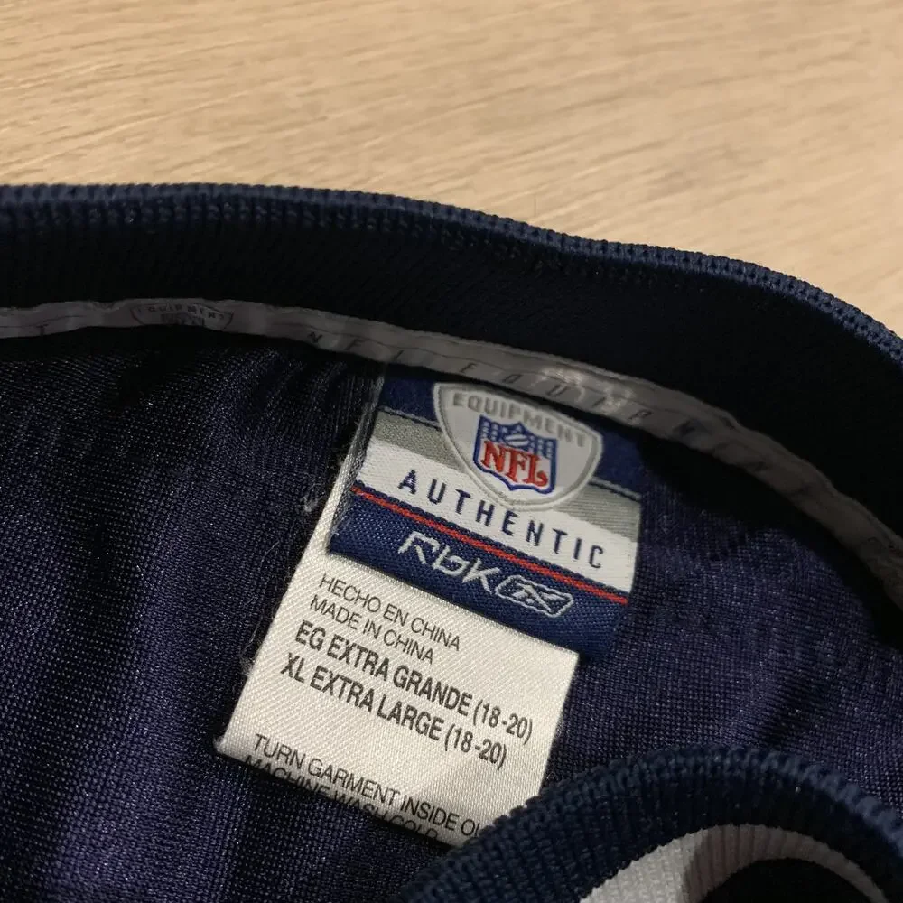 NFL Reebok New England Patriots Laurence Maroney #39 Jersey Youth Boys XL Navy